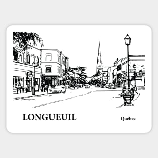 Longueuil - Québec Sticker